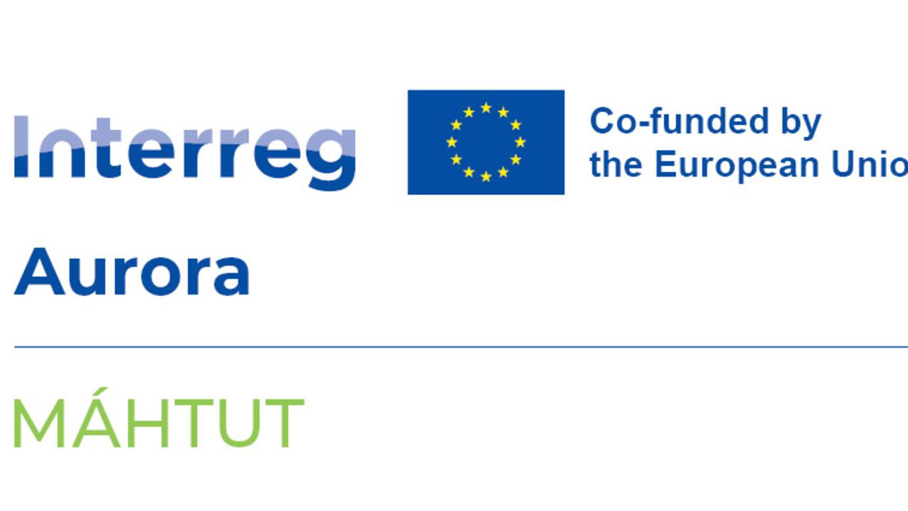 Logga interreg Aurora Máhtut