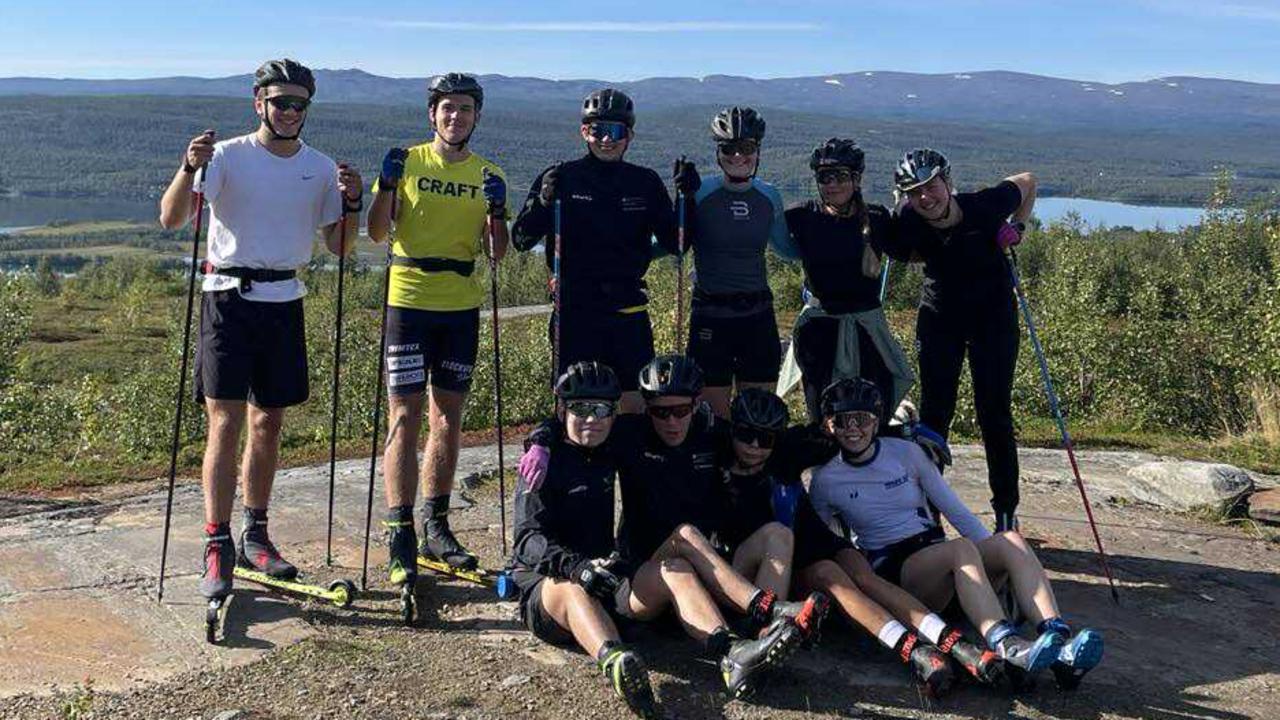 Gruppbild på studenter i LKC