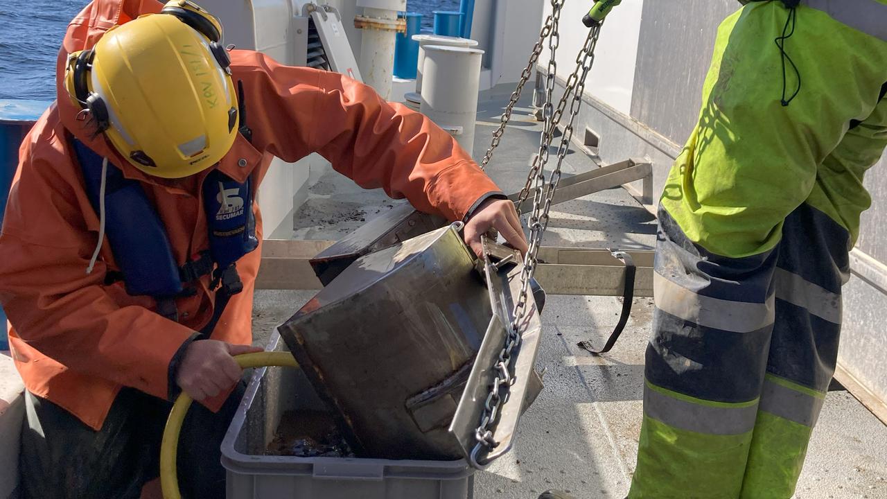 Provtagning av bottensediment från KBV 181.