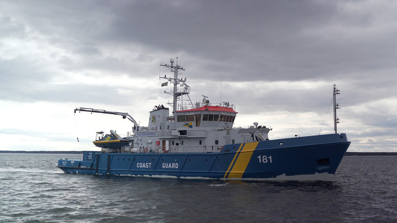 Bild på forskningsfartyget KBV181