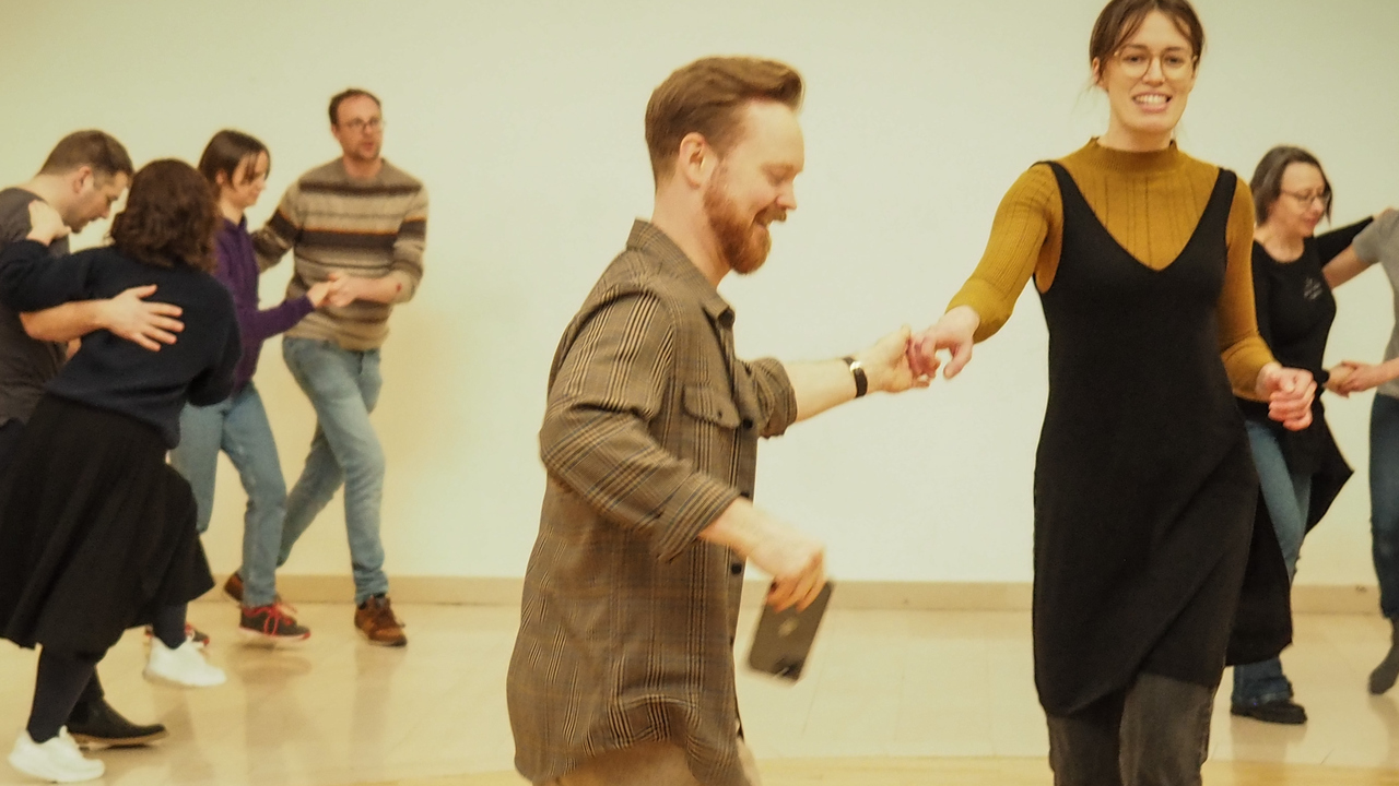 Hälsa på campus bjöd upp till dans!