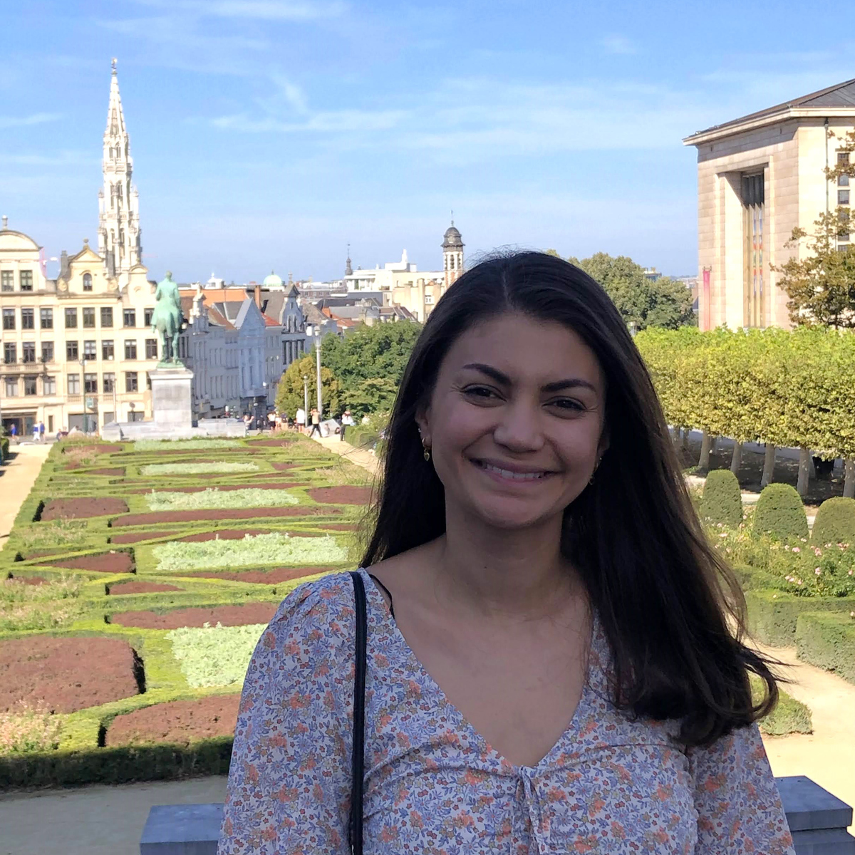 Masterstudenten Lilian på praktik i Bryssel