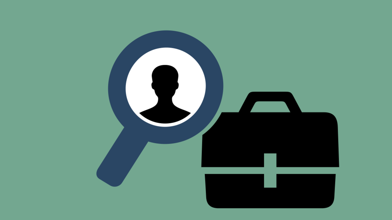 Ikon som ska illustrera lediga jobb vid Umeå universitet.