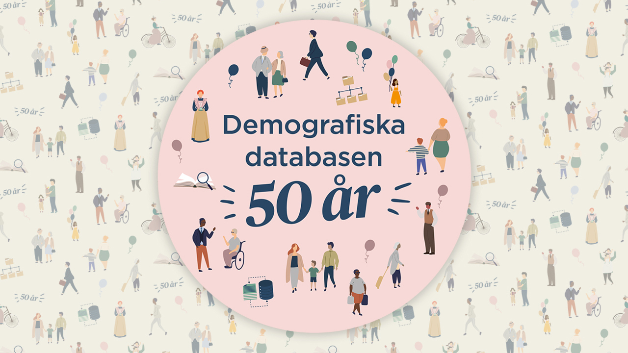Illustration jubileum DDB 50 år