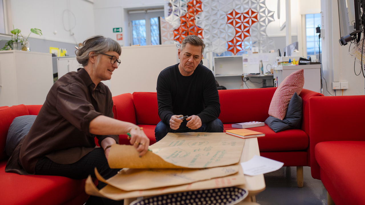 Maria Göransdotter, Universitetslektor vid Designhögskolan vid Umeå universitet och Johan Redström Professor vid Designhögskolan vid Umeå universitet