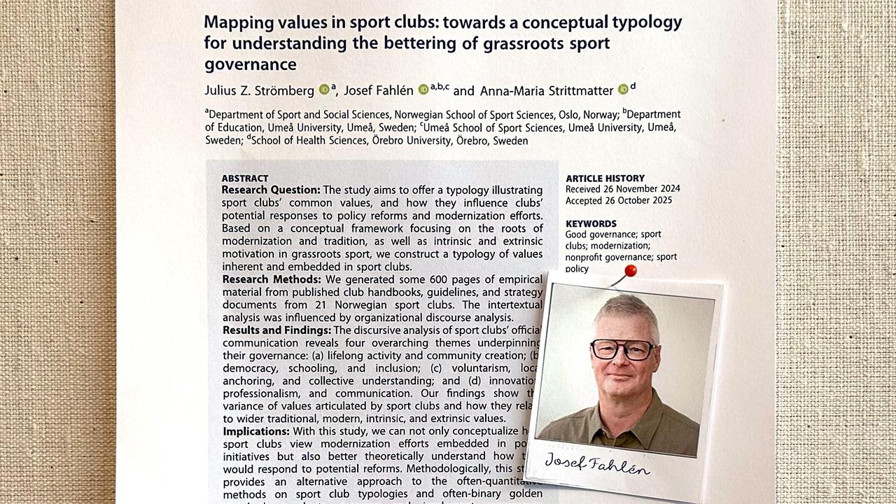 Vetenskaplig artikel på anslagstavla