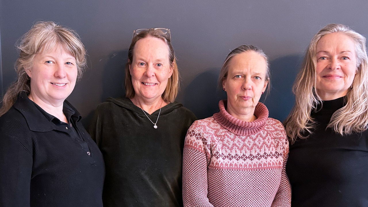 Gruppbild på medlemmarna i forskningsprojektet Wraiting