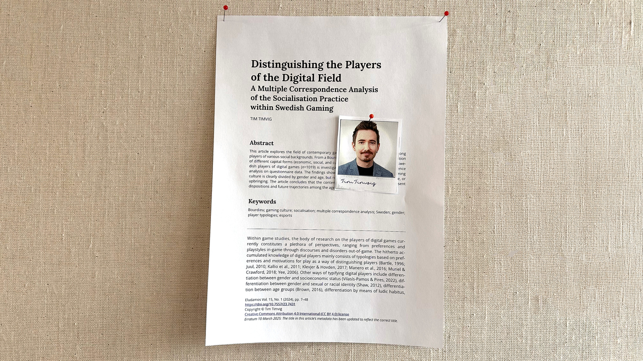 Tim Timvigs publikation