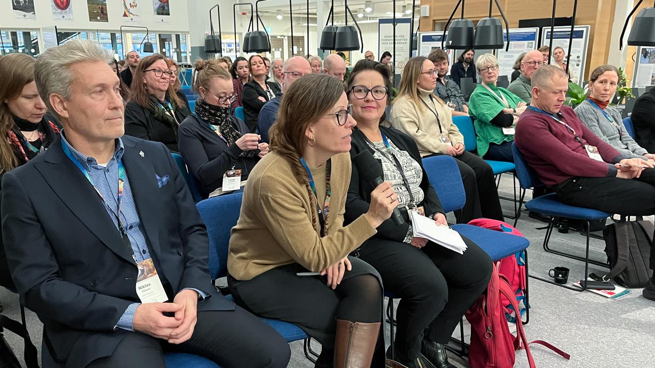 Publik på konferens