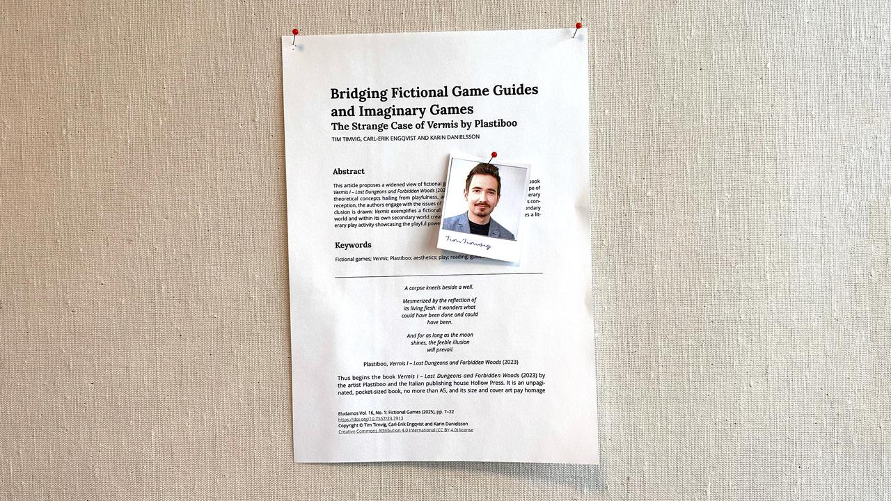 Artikel på anslagstavla