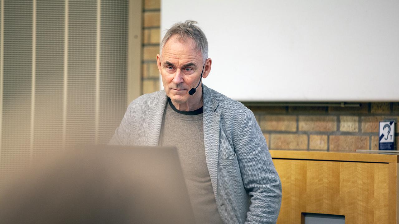 Sverker Sörlin föreläser om sin bok Snö