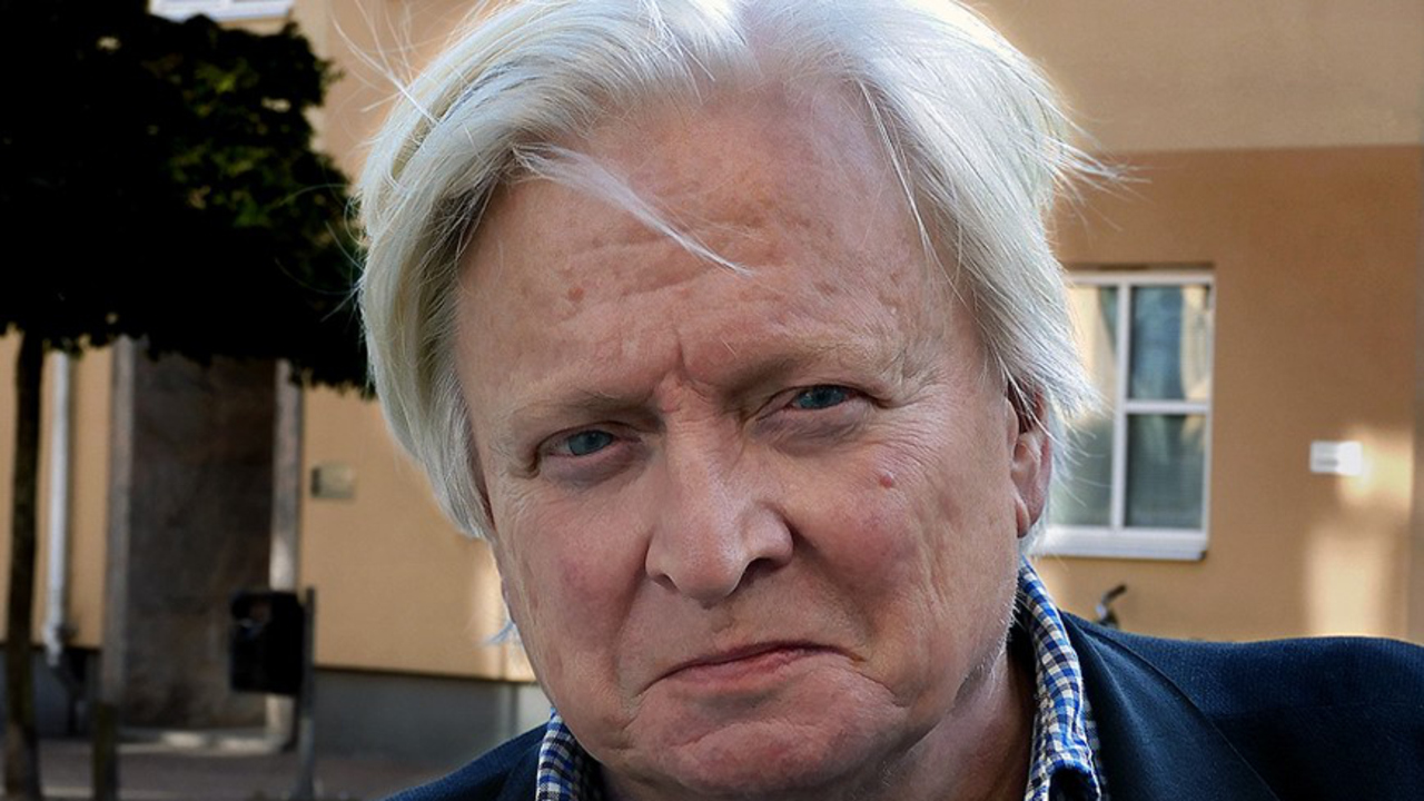 Porträtt på Stig Larsson