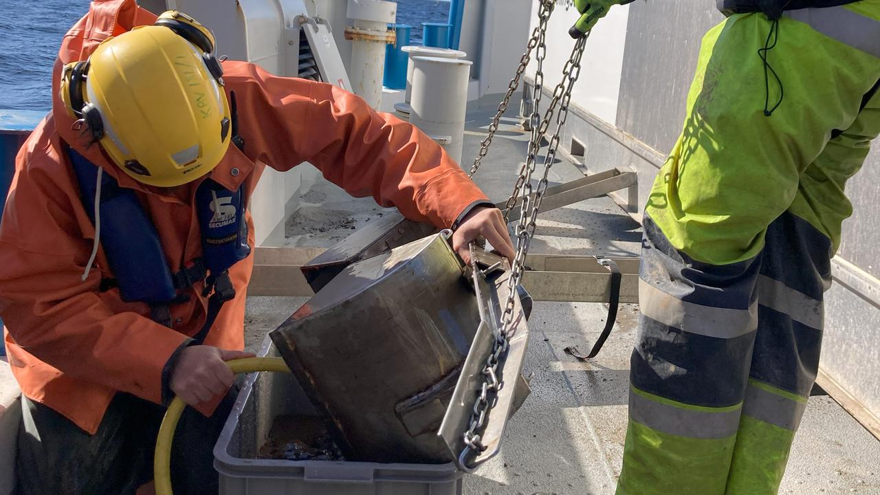 Provtagning av bottensediment från KBV 181.