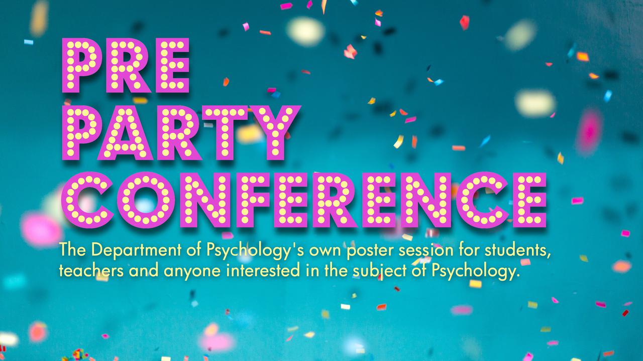 Mingel-event i Ljusgården med studenter som presenterar sin uppsats i posterform. 