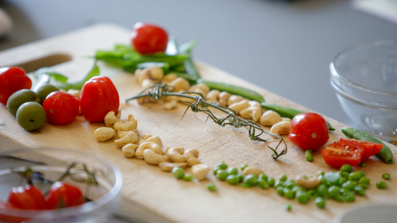 Grönsaker och nötter