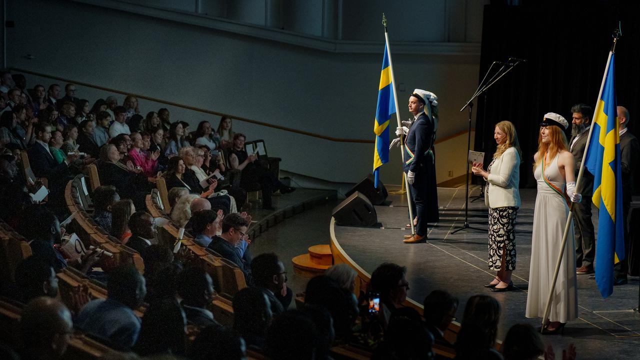 Image of final moments of Graduation Ceremony 2024