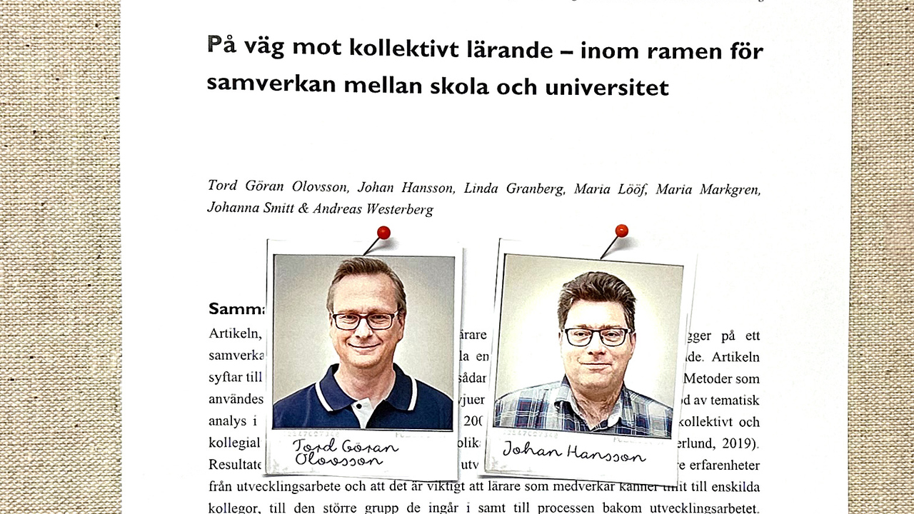 Publikation i tidskrift