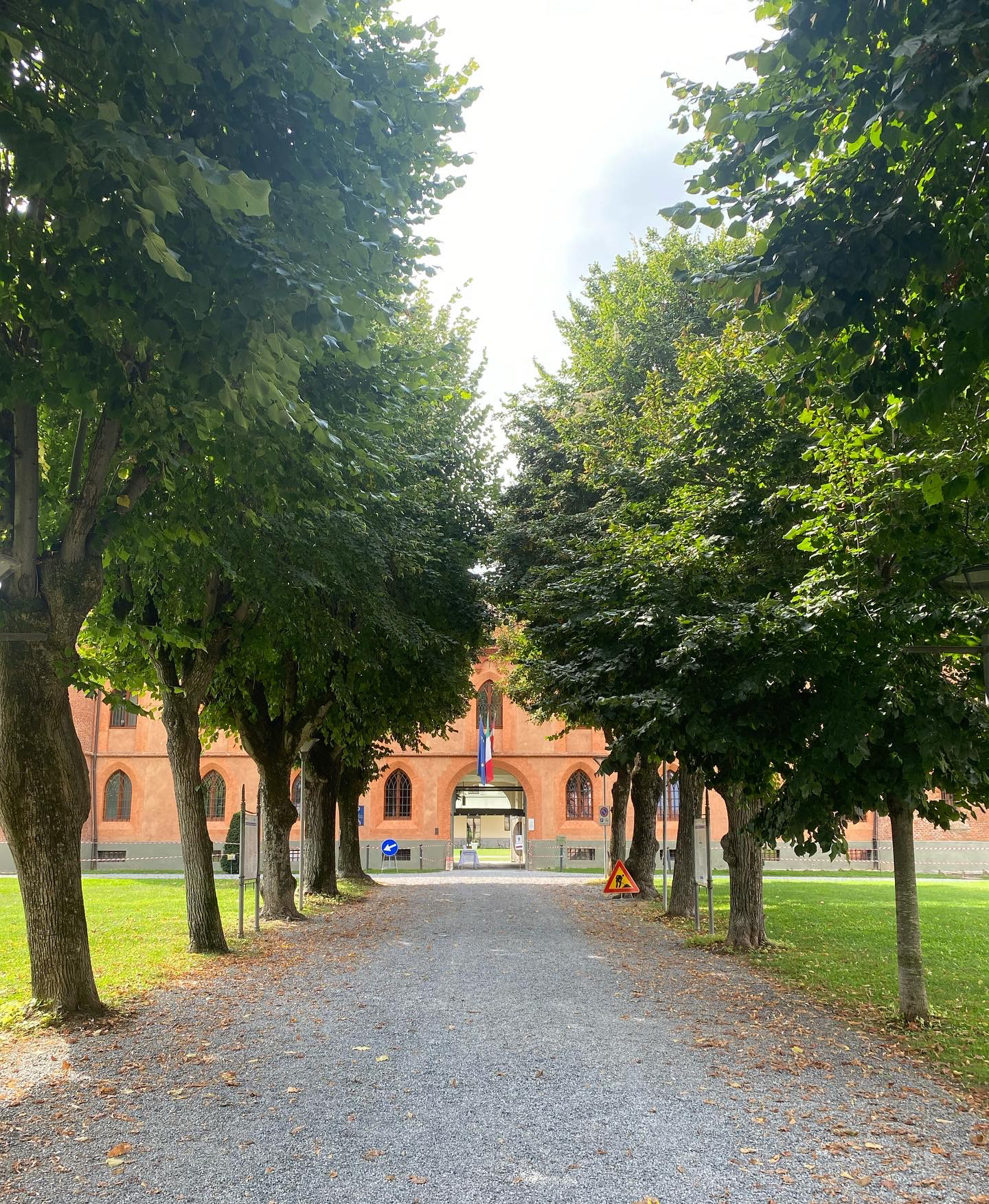 Entré till Università di Scienze Gastronomiche di Pollenzo.