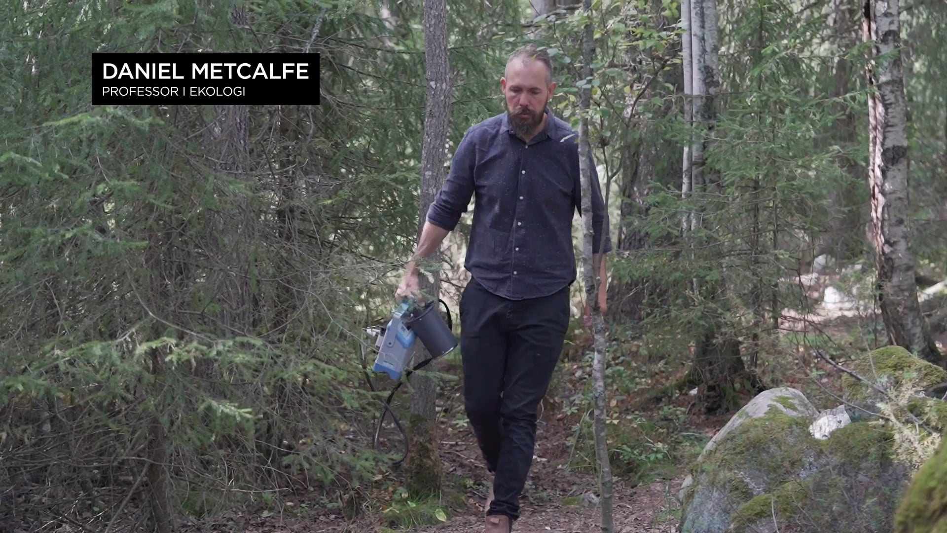 Film: Se film om Daniel Metcalfes forskning
