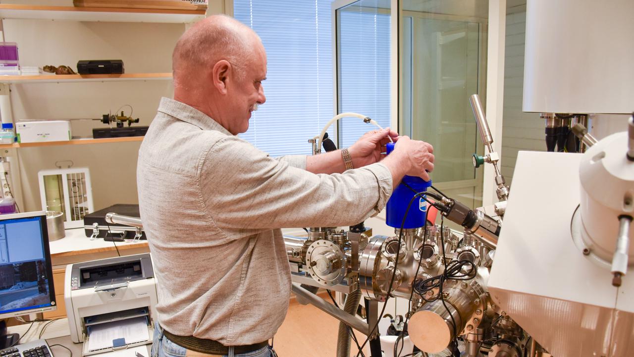 Andrey by one of the XPS instruments