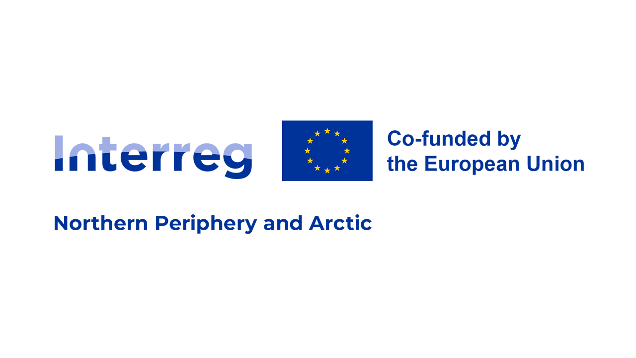 Länk till webbplats för finansiären Interreg Northern Periphery and Arctic