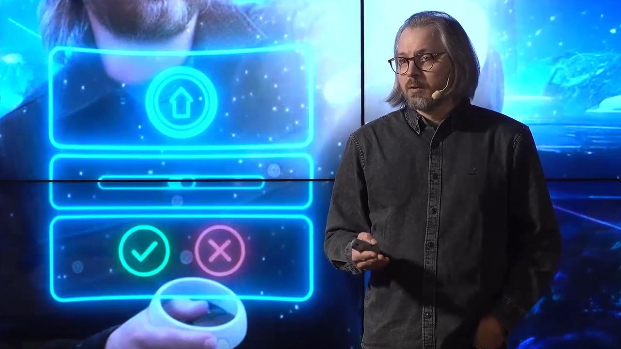 Film: Vetenskapslunch 2025 - VR som ett verktyg för färre arbetsplatsolyckor