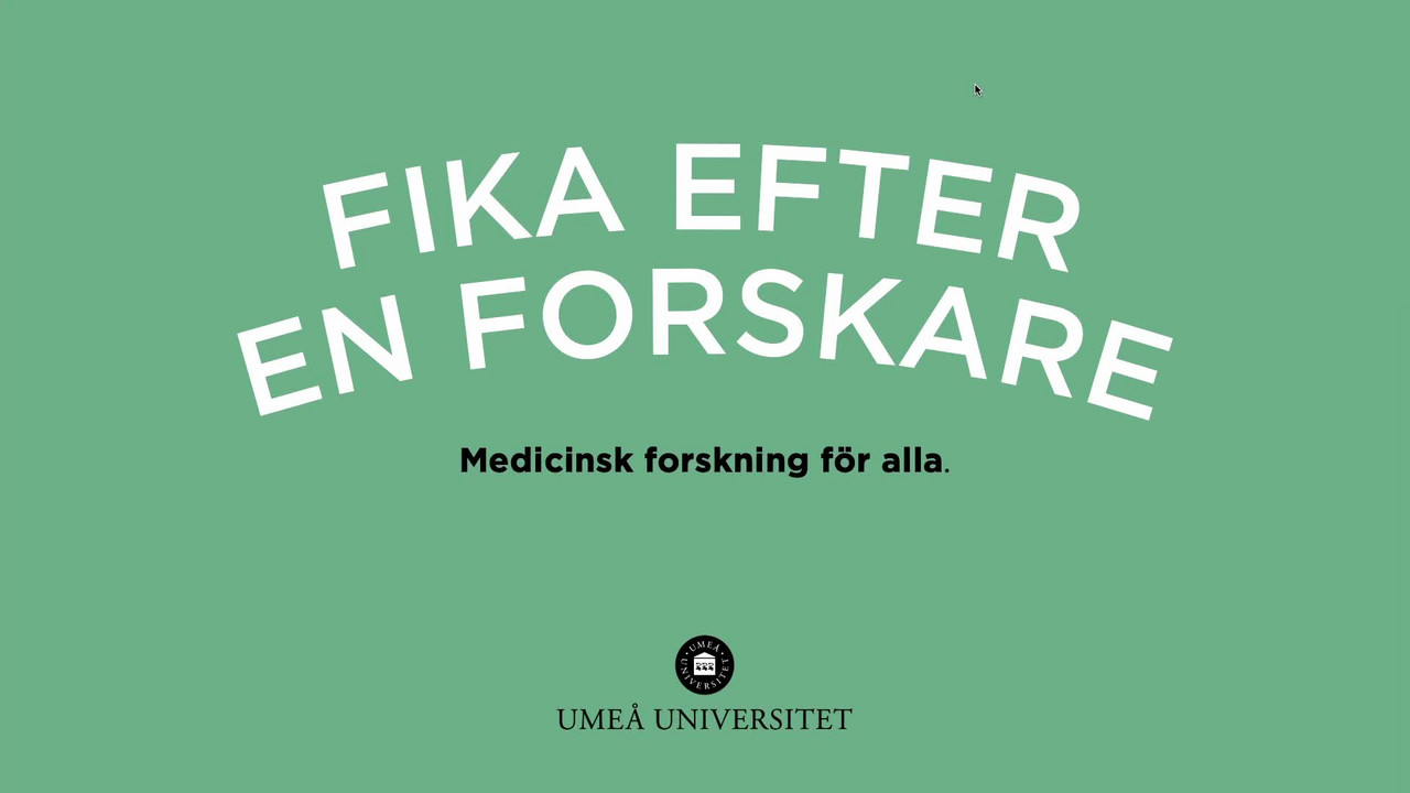 Film: Arv och miljö vid diabetes typ 1 – studier i labbet