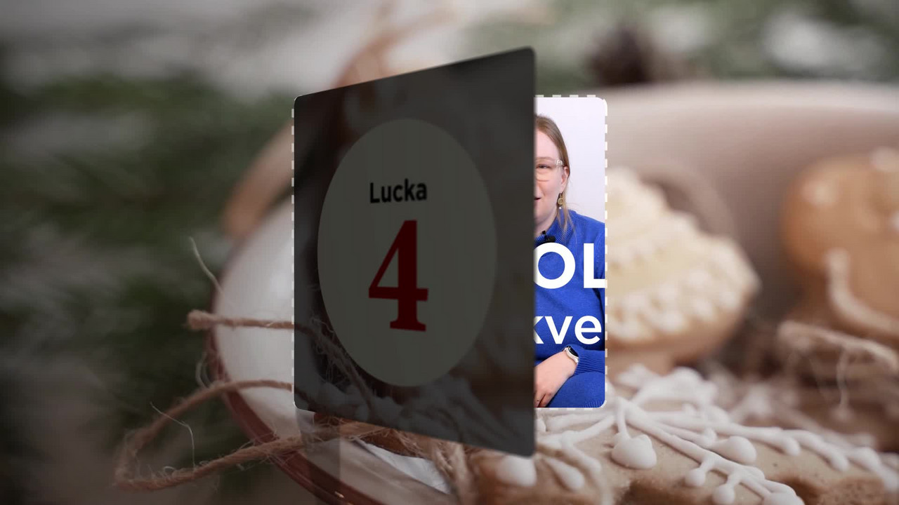 Film: Lucka 4: "Det är ju ingen peppar i pepparkakor"