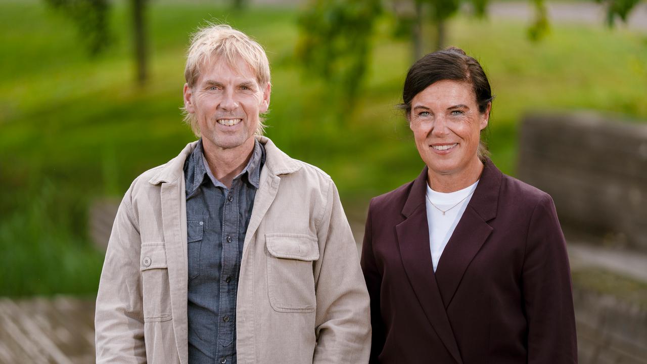 Thomas Wågberg och Karolina Broman, dekan och prodekan vid Teknisk-naturvetenskaplig fakultet