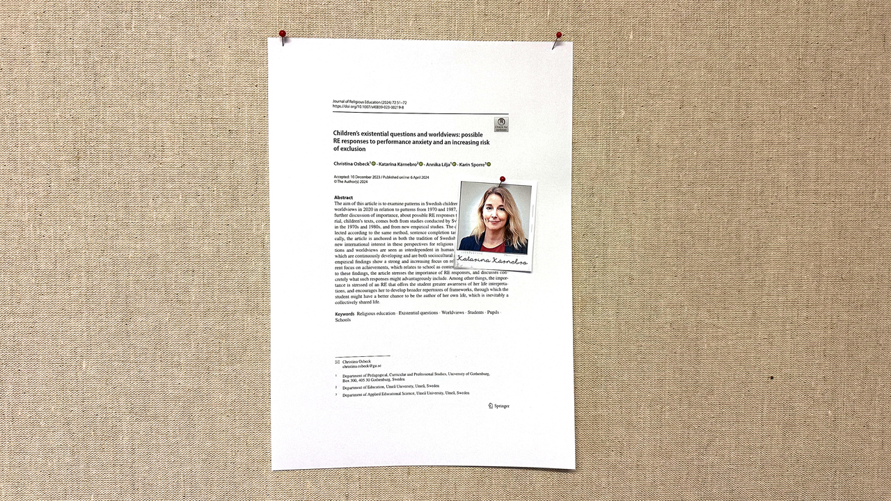 Publikation i tidskrift