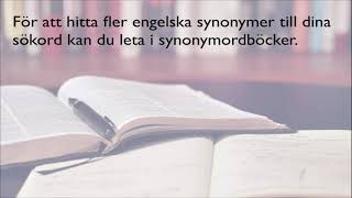 Film: Gruppera dina sökord