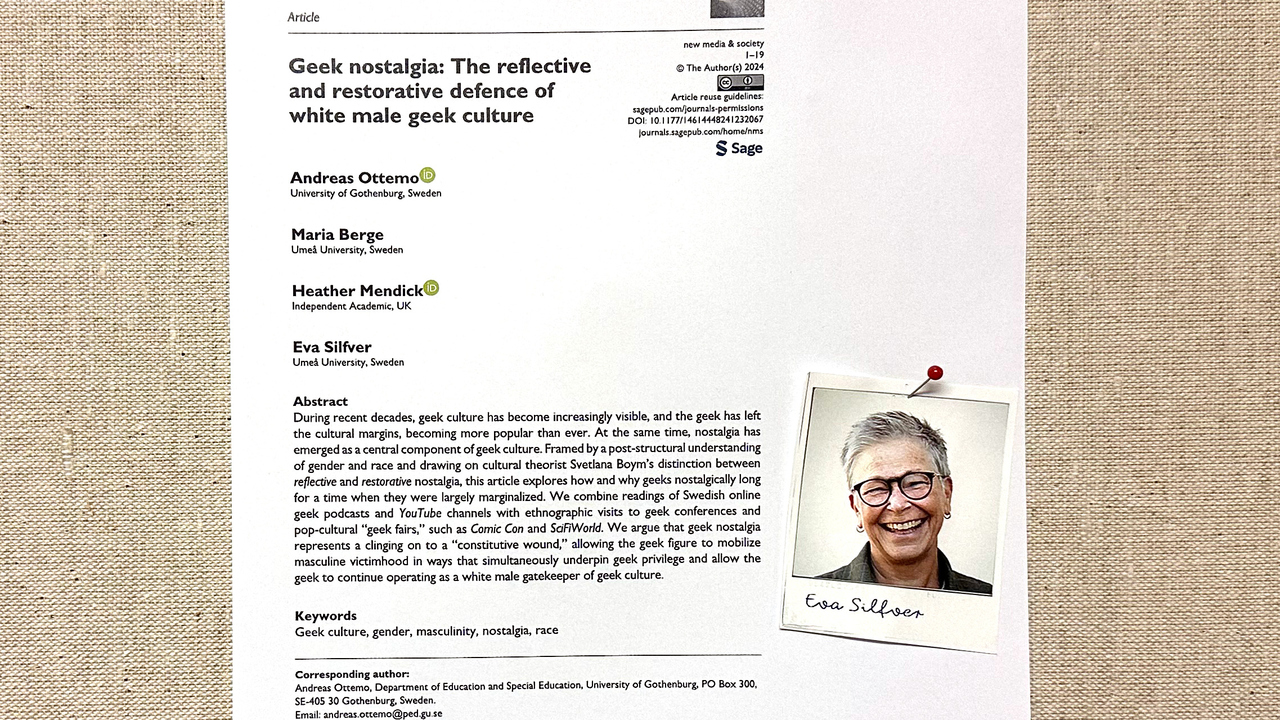 Publikation i tidskrift.