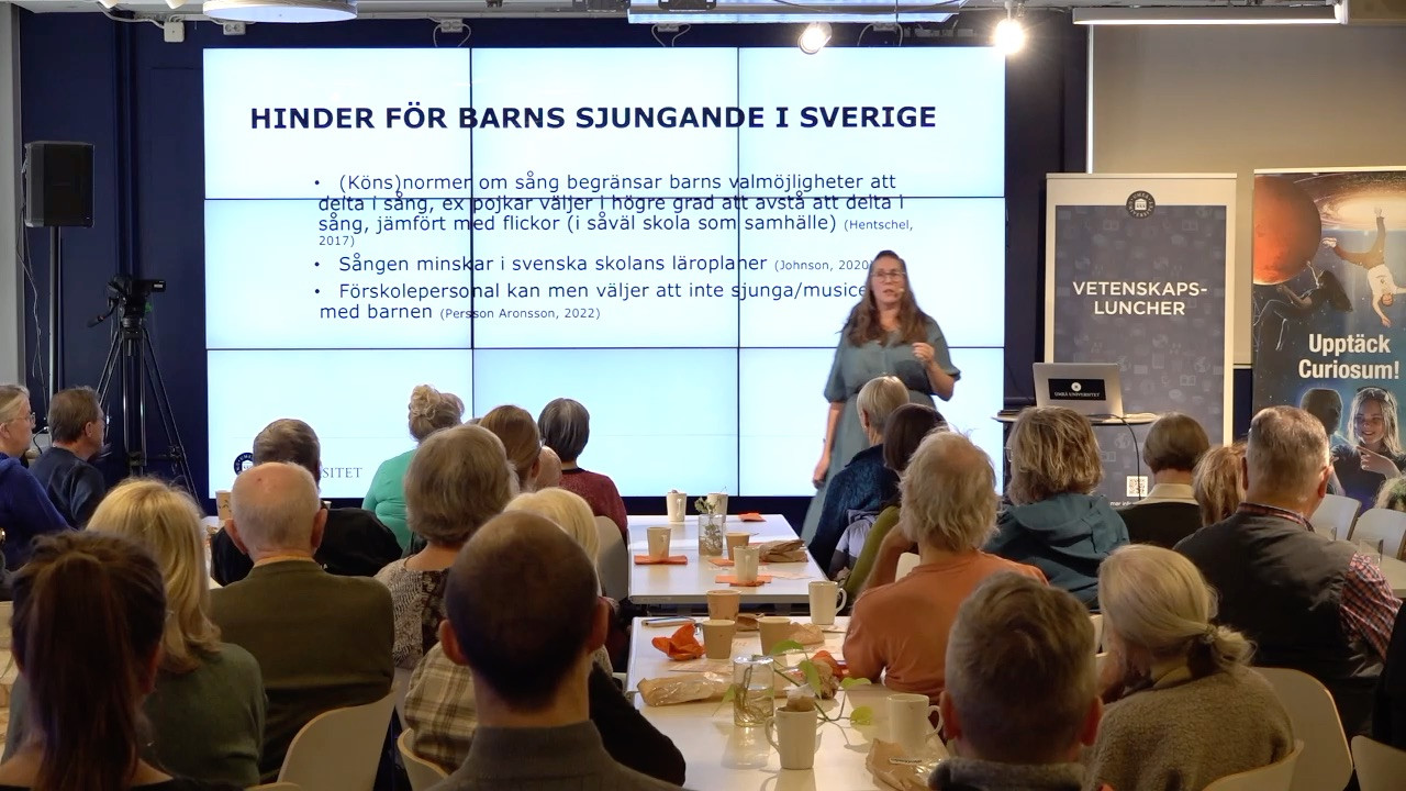 Film: Barns sjungande som mänsklig rättighet