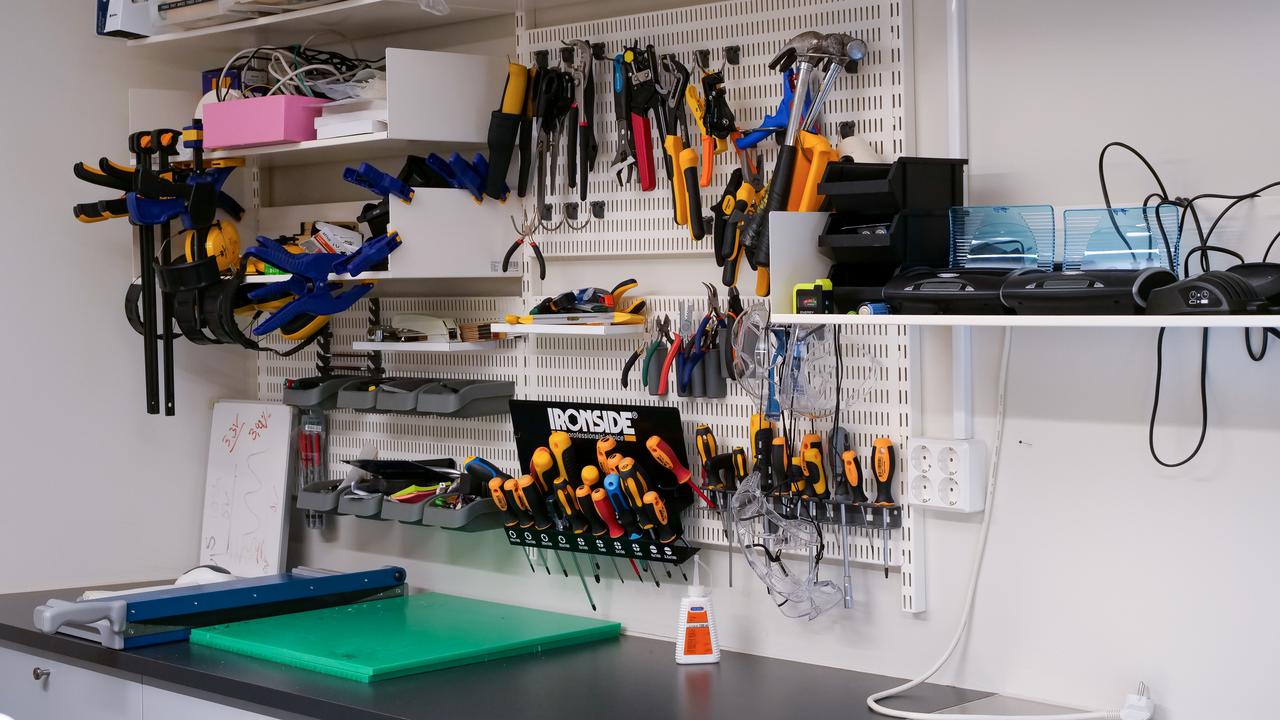 Utrustning i Humlab Makerspace.