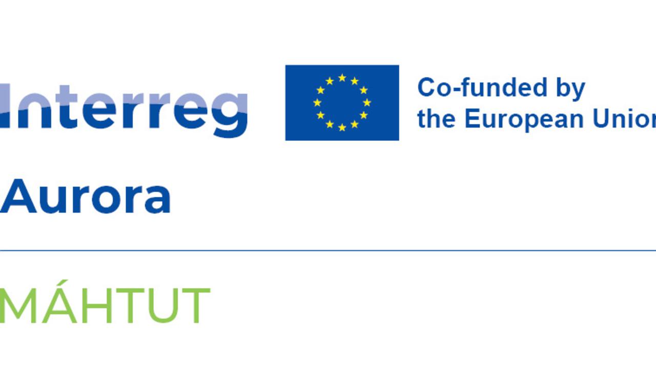 Logga interreg Aurora Máhtut