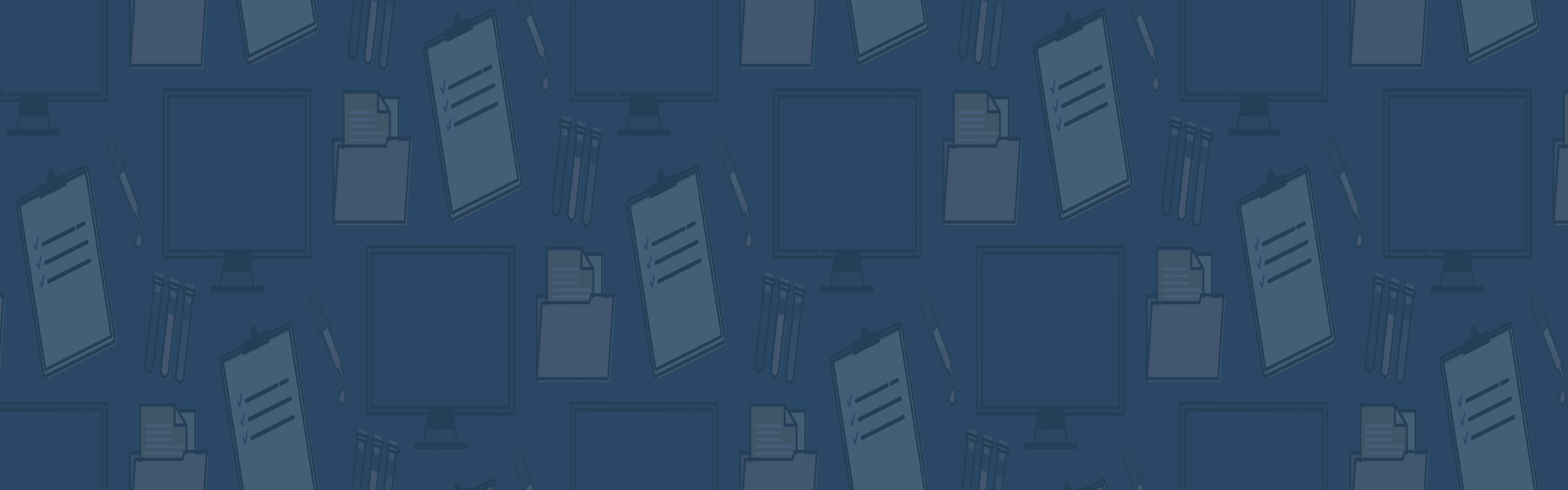 Checklista och provrör.