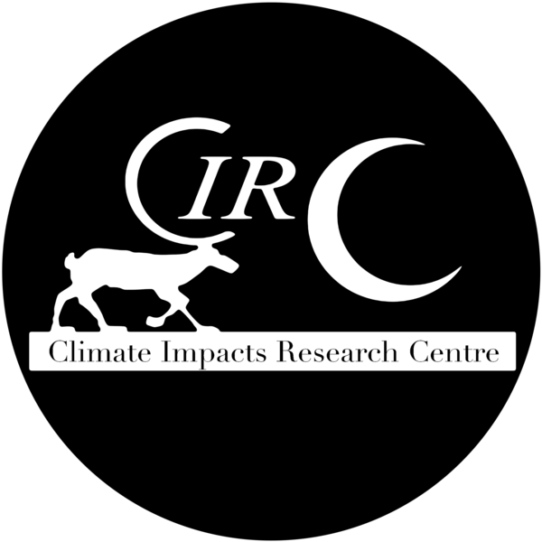 Logotypen för centrumet för forskning om klimatpåverkan.