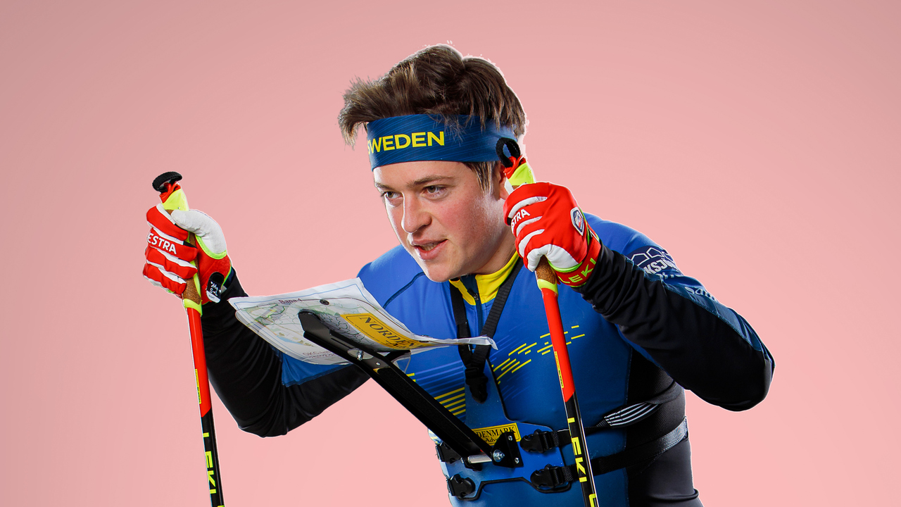 Jonatan Ståhl kombinerar studier vid Umeå universitet med en elitidrottssatsning i skidorientering.
