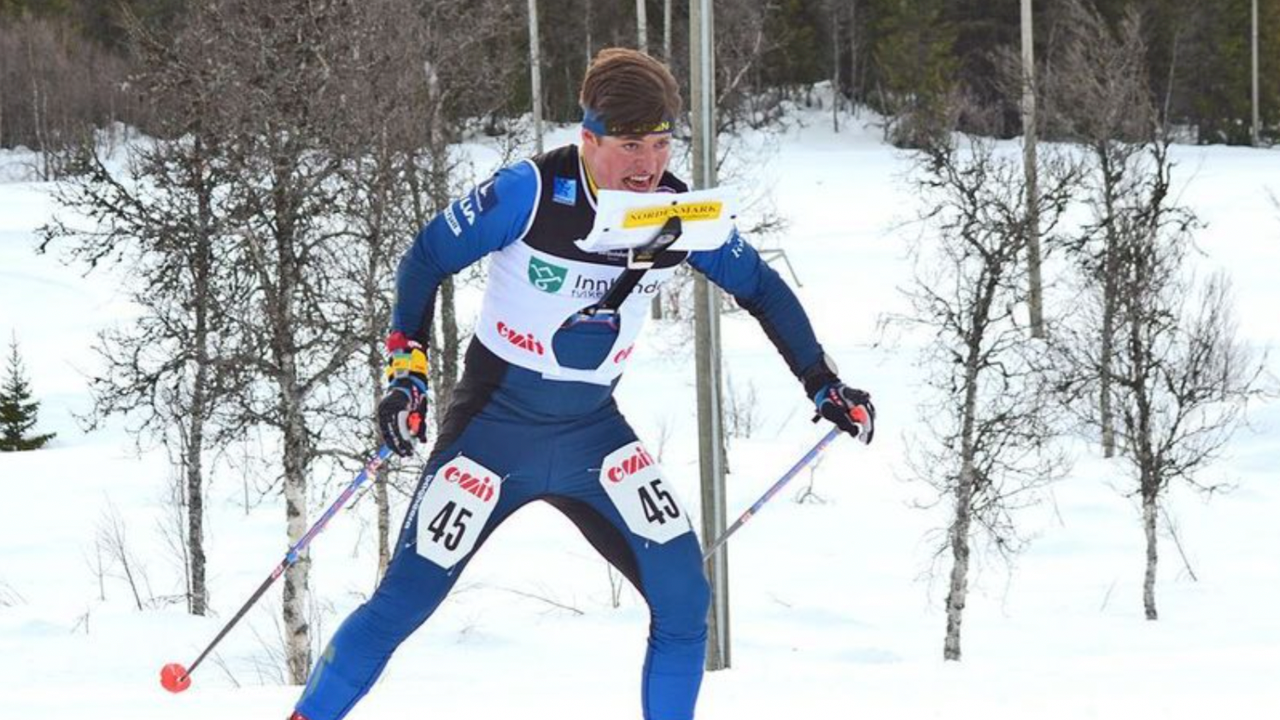 Elitidrottsstudent Jonatan Ståhl, världscupen/U23-VM i Beitostölen, Norge.