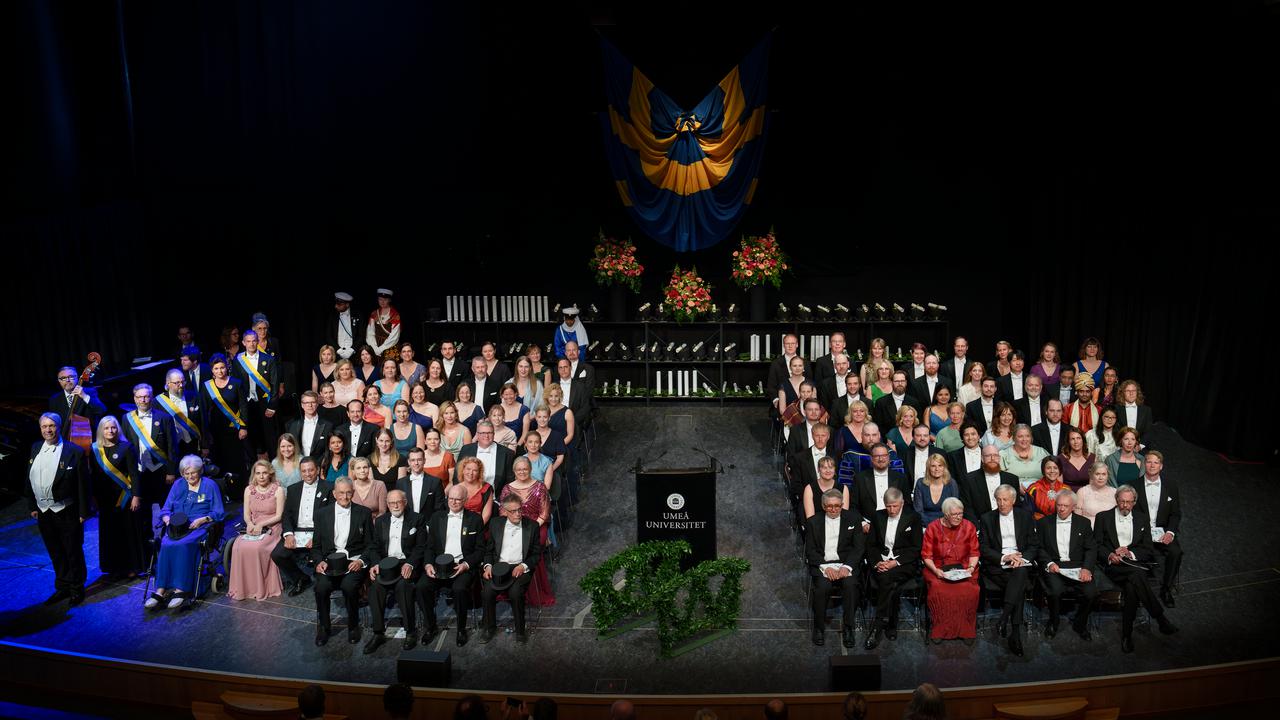 Gruppbild vid vårpromotionen 2024