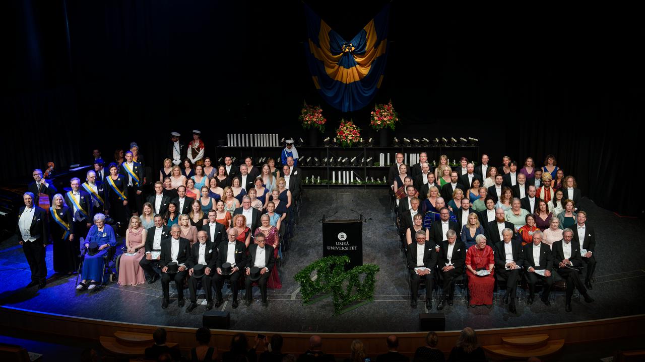 Gruppbild vid vårpromotionen 2024