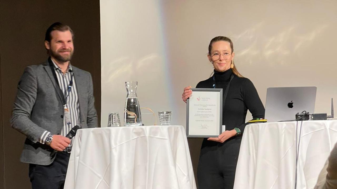 Prisutdelning av Curt Lidéns pris