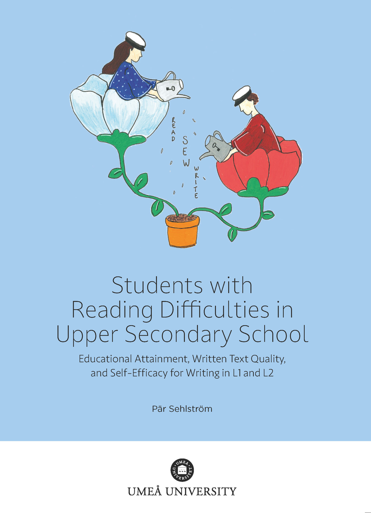 Omslag till Pär Sehlströms avhandling.