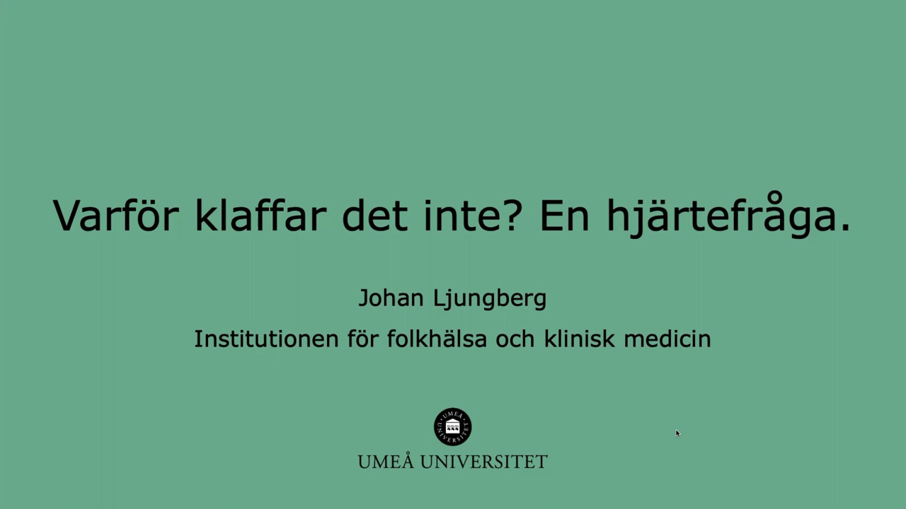 Film: Varför klaffar det inte? En hjärtefråga