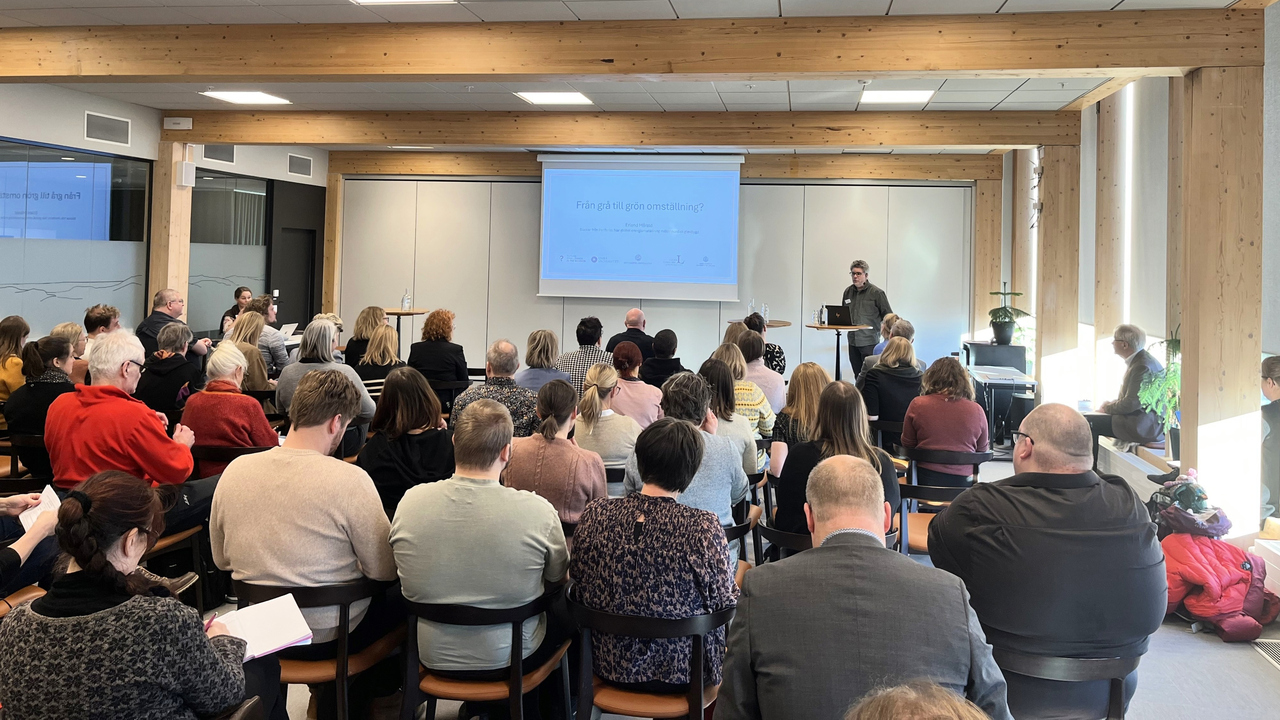 Erland Mårald inleder konferensen