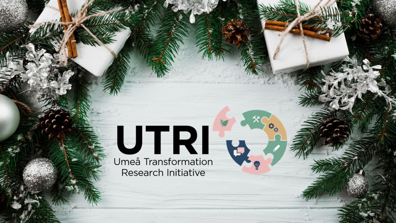 Julbakgrund med logga