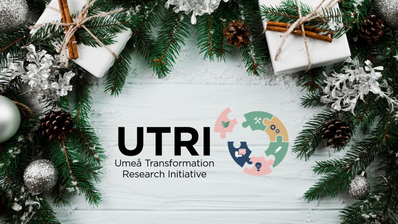 Christmas background with logo