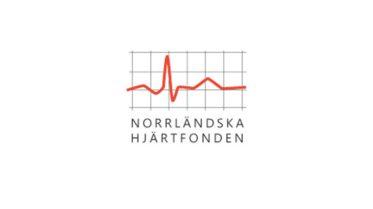 Länk till webbplats för finansiären Norrländska hjärtfonden