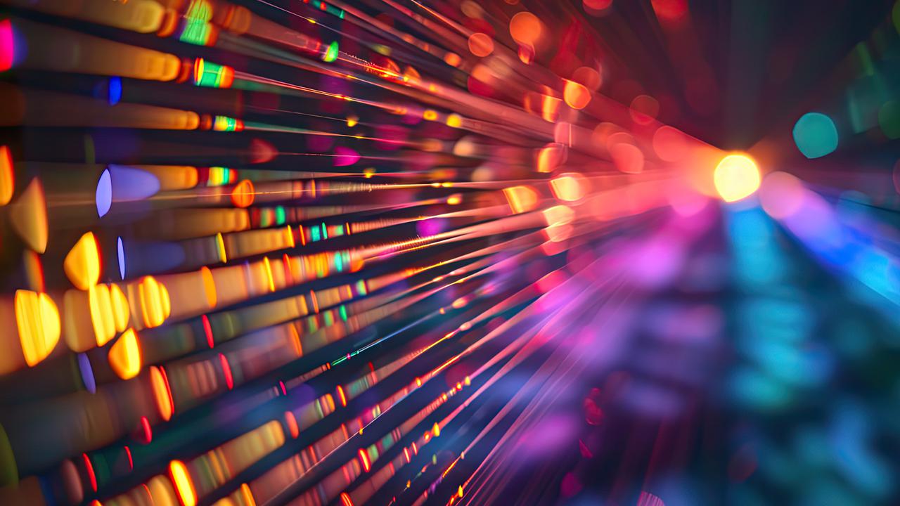 AI generated light spectrum