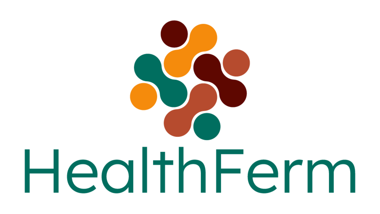 En logotyp för ett hälsoföretag